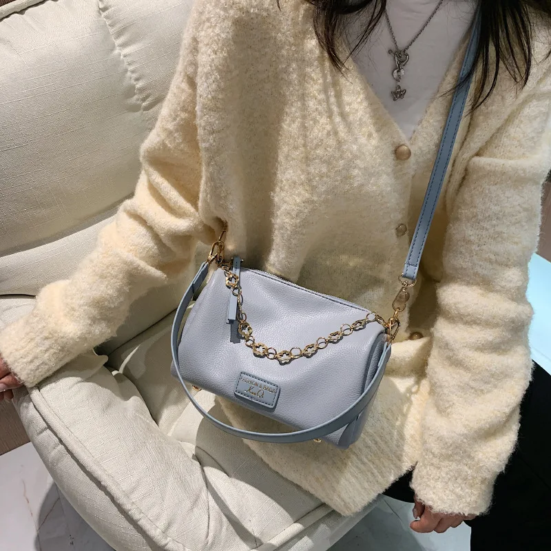 Title 8, Personality Trend Simple PU Cylinder Bag for wo...