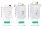 White Square Bucket 18L