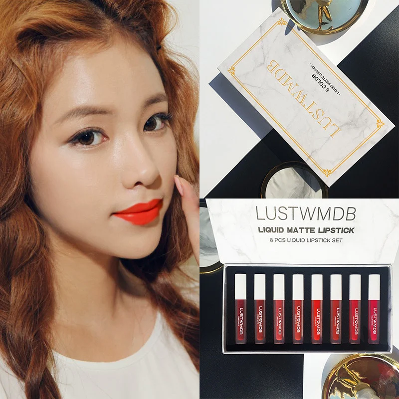 Kit de brilho labial Marble para lábios radiantes e hidratados. Cores sutis e efeito gloss que realçam a beleza natural, ideal para usar. — foto 1