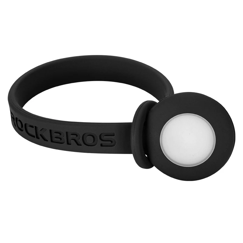 Luz de bicicleta para corrida e esportes com feixe de alerta, cinto e luz traseira. Mantenha-se visível e seguro durante suas atividades ao ar livre. — foto 3