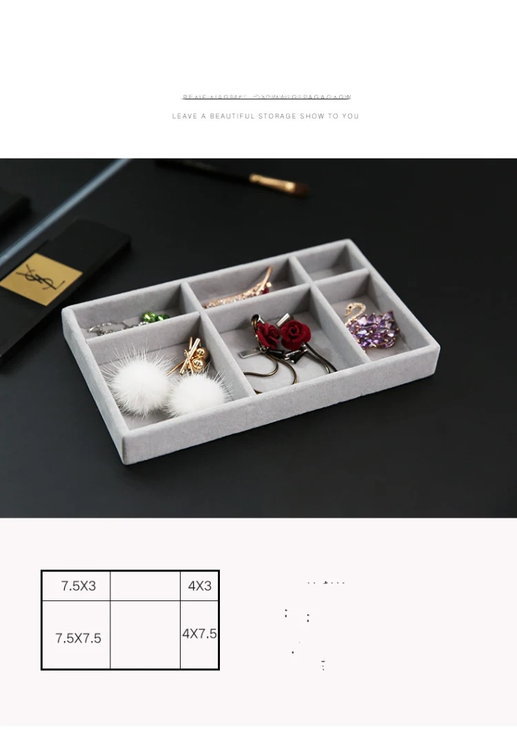 Multi-Functional Finishing Ear Ring Ear Stud Clip Box Hand, portable storage for earrings, clips and rings, perfect for — photo 4