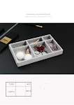 Multi-Functional Finishing Ear Ring Ear Stud Clip Box Hand, portable storage for earrings, clips and rings, perfect for — photo 4