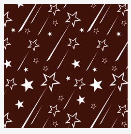 Title 5, DIY Chocotransferpapier Sterrenhemel Patroon vo...