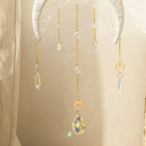 Title 3, Pendente de cristal Home Fashion Crescent, idea...