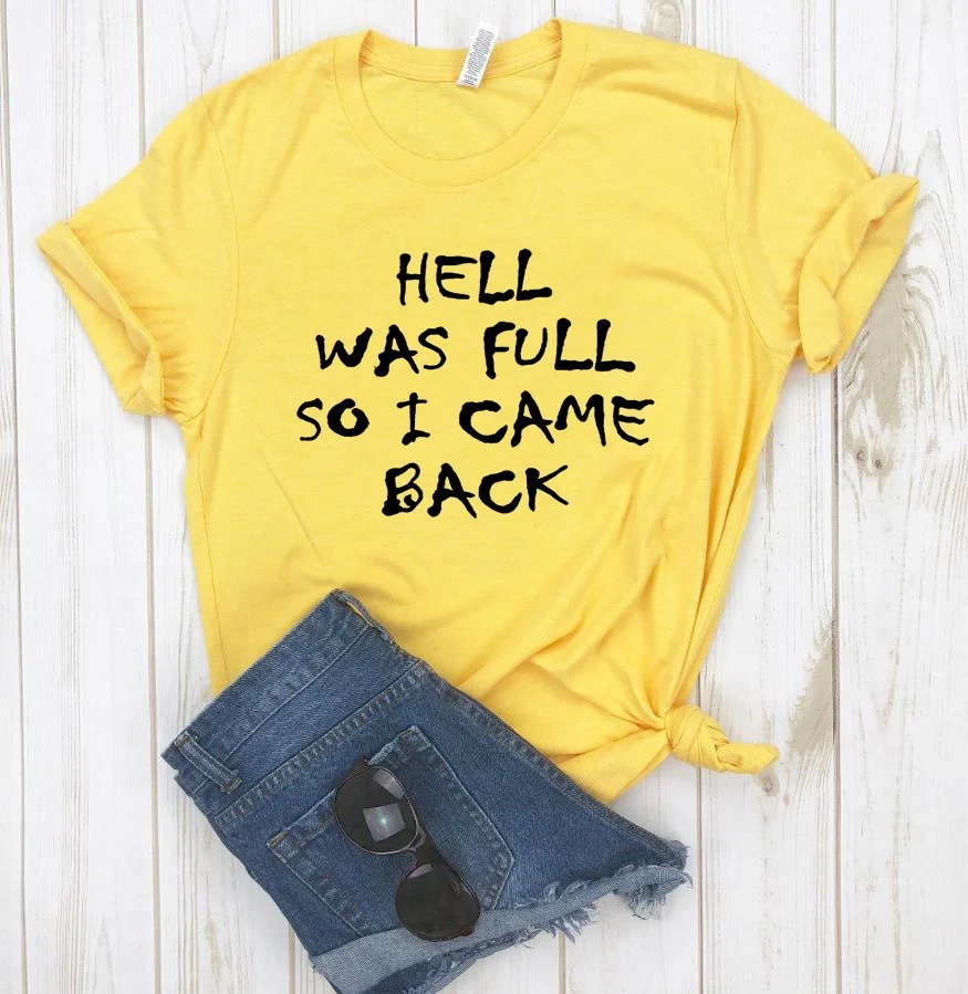 Title 3, HELL WAS FULL Ebay Short Sleeve Top