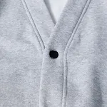 Jaqueta esportiva casual masculina com abotoamento simples. Perfeita para um visual elegante e confortável, ideal para diversas ocasiões e uso diário. — foto 2