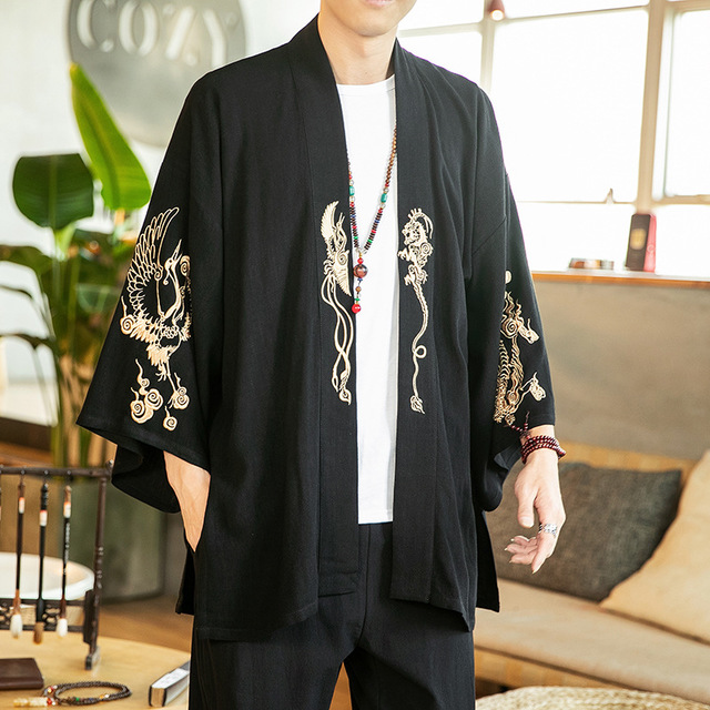 Hanfu masculino bordado, estilo chinês. Desfrute da elegância e autenticidade da moda tradicional chinesa, ideal para cosplay e eventos. — foto 1