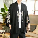 Hanfu masculino bordado, estilo chinês. Desfrute da elegância e autenticidade da moda tradicional chinesa, ideal para cosplay e eventos. — foto 1
