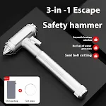 Multi Functional Window Breaker with Car Safety Hammer 2 in 1 Emergency Escape Tool Fast & Safe Vehicle Accident Evacuat — photo 4