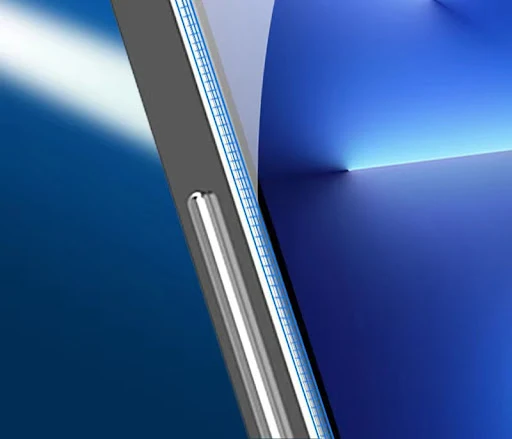 Title 19, 15 HD Electroplating Transparent Tempered Film....