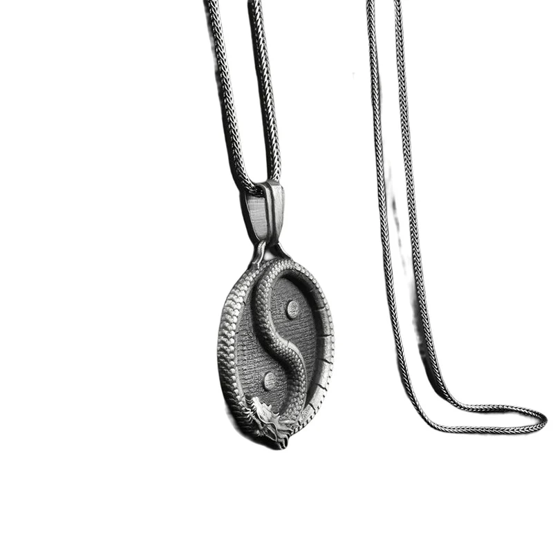 Title 4, Gepersonaliseerde heren ketting met hanger, sti...