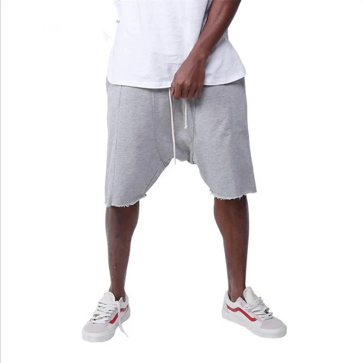 Title 4, Hip Hop Mens Casual Pants Solid Color Raw Edge...