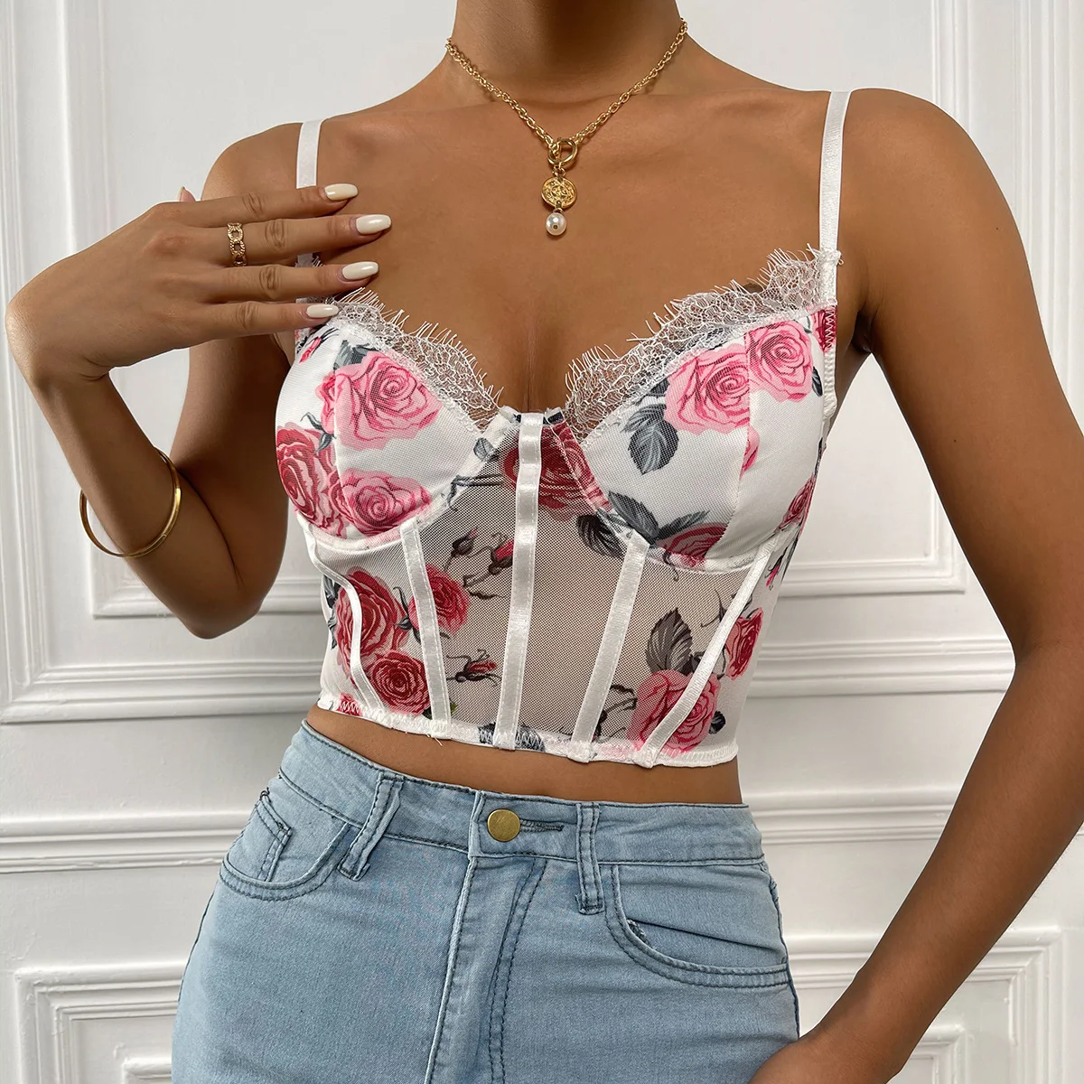 Perspective Slim Fit European And American Small Vest, perfect for a modern, stylish look. Enhances your figure with a f — photo 2
