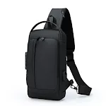 Bolsa de ombro esportiva impermeável masculina — foto 6