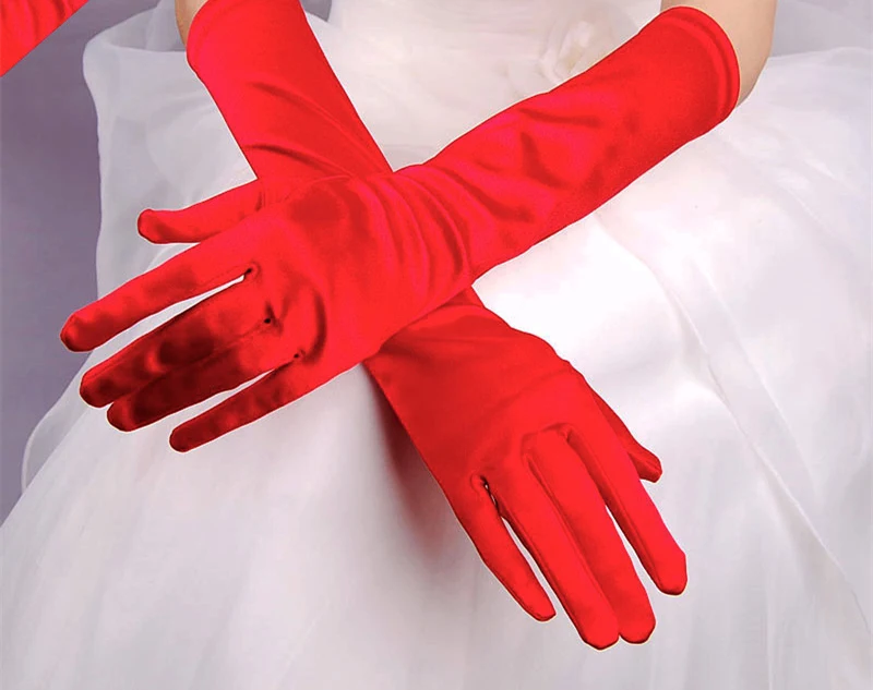 Title 4, Bridal Gloves Wedding Dress Show Banquet