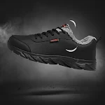 Tênis Masculinos de Inverno Quentes com Pelúcia, calçados esportivos para o frio. Conforto e aquecimento para seus esportes no inverno. — foto 4