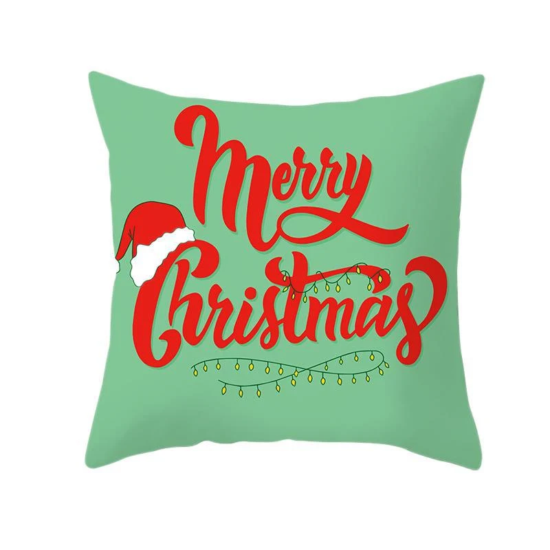 Capa de almofada de Natal para casa, perfeita para decorar sua sala. Adicione um toque festivo e crie um ambiente aconchegante. — foto 4