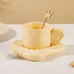 Coffee cup and dish