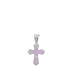 Pink Zircon Single Pendant