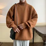 Solid Color Loose Pullover Inner Wear Sweater for Women, soft and comfortable, perfect as a base layer or a light garmen — photo 8