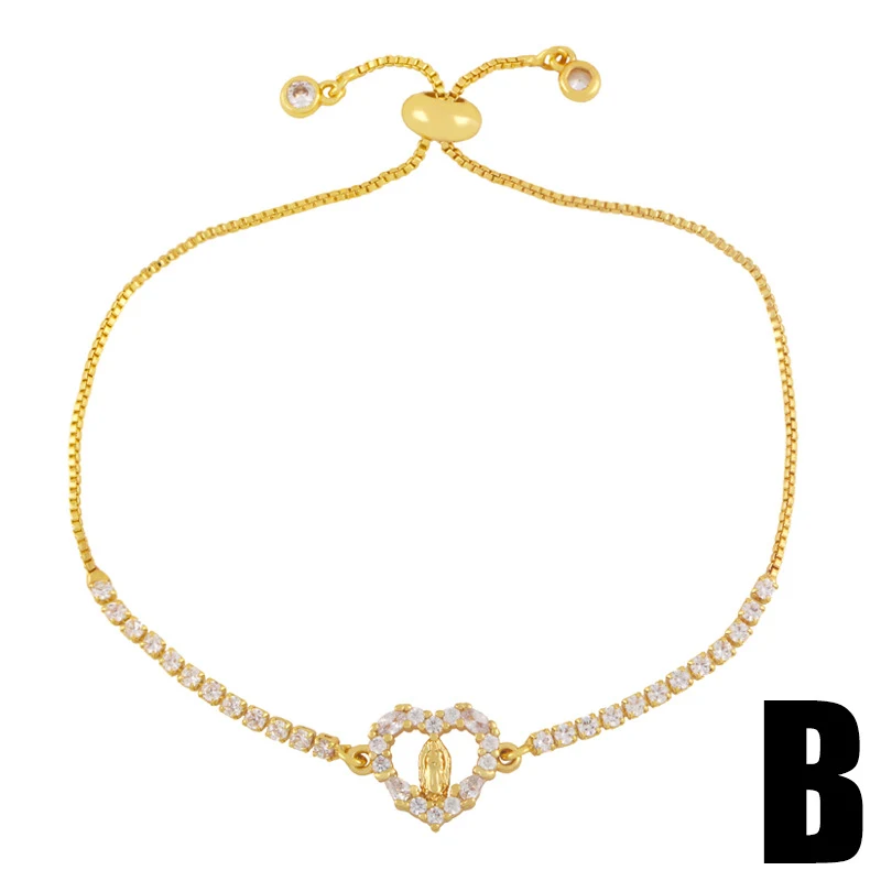Title 4, 18K Echte Gouden Zirkonia Armband voor Dames. E...