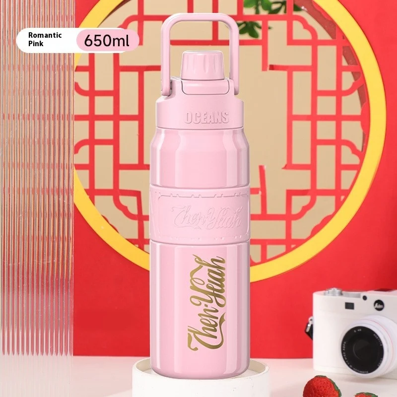 Caneca de água de aço inoxidável 316 nova e bonita, de grande capacidade. Mantenha-se hidratado com elegância e durabilidade. — foto 6