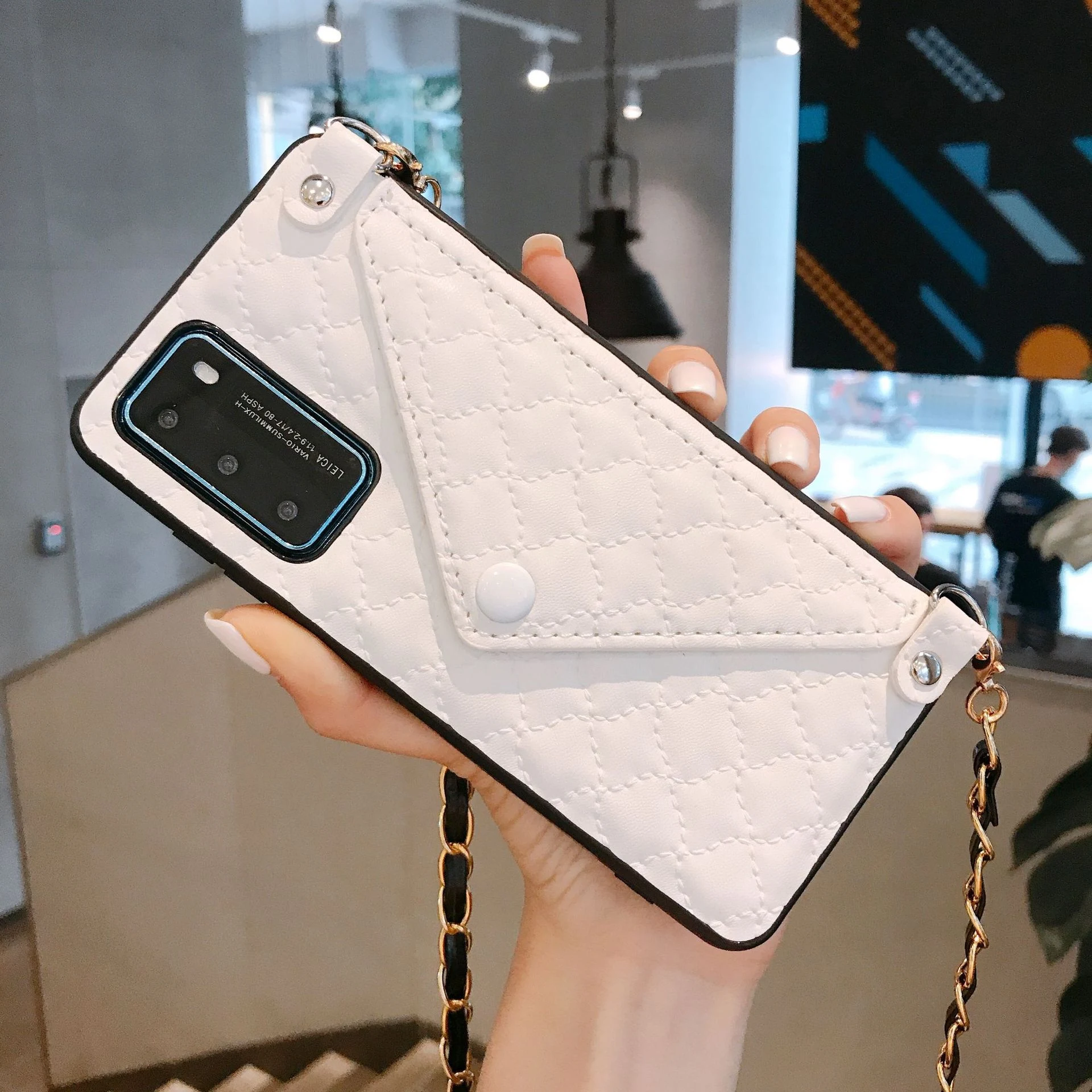 Title 2, Capa para celular Huawei P30 P40 MATE30 em pele...