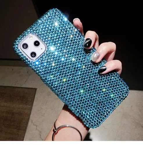 Title 1, Capinha de telefone de plástico com strass para...