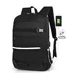 Mochila de hombro antirrobo con cerradura de combinación y carga USB ideal para viajes y uso diario segura y conveniente — foto 2