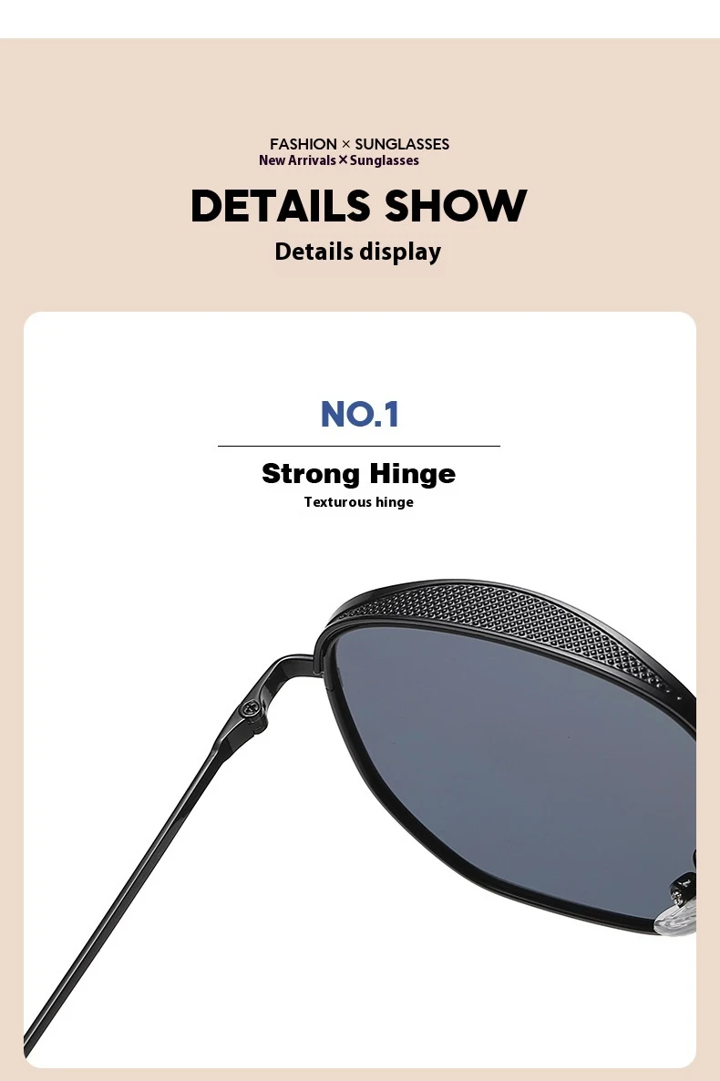 Title 12, Cap Ovale Retro Trendy Rijbril Frame