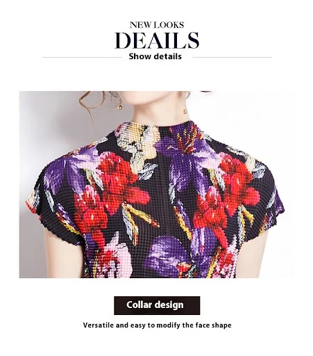 Title 2, Loose Top Slimming Pleated Skirt