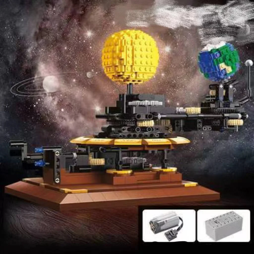 Title 20, Solar System Set Creative Building Blocks Model...