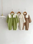 Macacão com cabeça de urso fofo para bebês meninos e meninas. Design giratório para fácil vestir e conforto máximo. Roupa adorável e macia. — foto 15