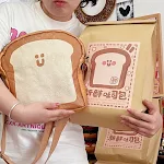 Lovely Kraft Cross-body Toast Bag with Large Capacity is perfect for everyday use. Stylish and practical for carrying al — photo 7