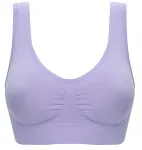 Top de yoga para mujer con sujetador deportivo integrado, crop top para fitness, entrenamiento, correr. Comodidad y soporte. — foto 10