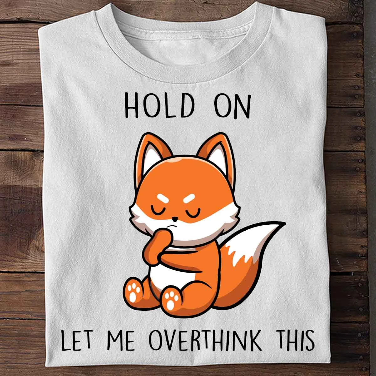 Title 6, Camiseta Curta com Estampa de Raposa Uniforme d...
