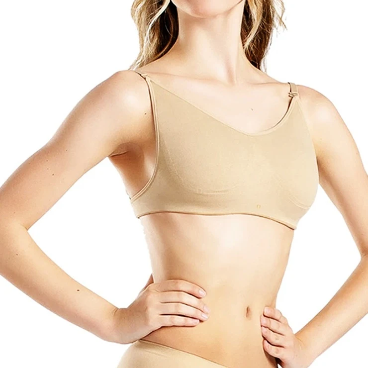 Dance Special Underwear Invisible Spaghetti Strap Bra Tights Bottoming Shirt Designed for dance, provides comfort, suppo — photo 4