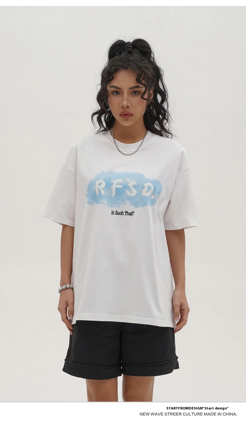 Title 2, Camiseta masculina de algodão com manga curta e...