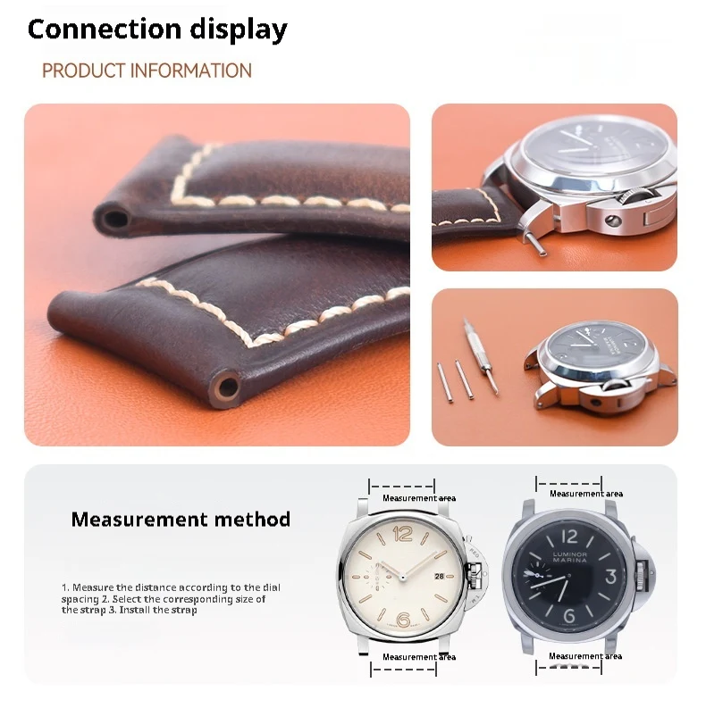 Title 3, Vintage Genuine Leather Oil Wax First Layer Cow...