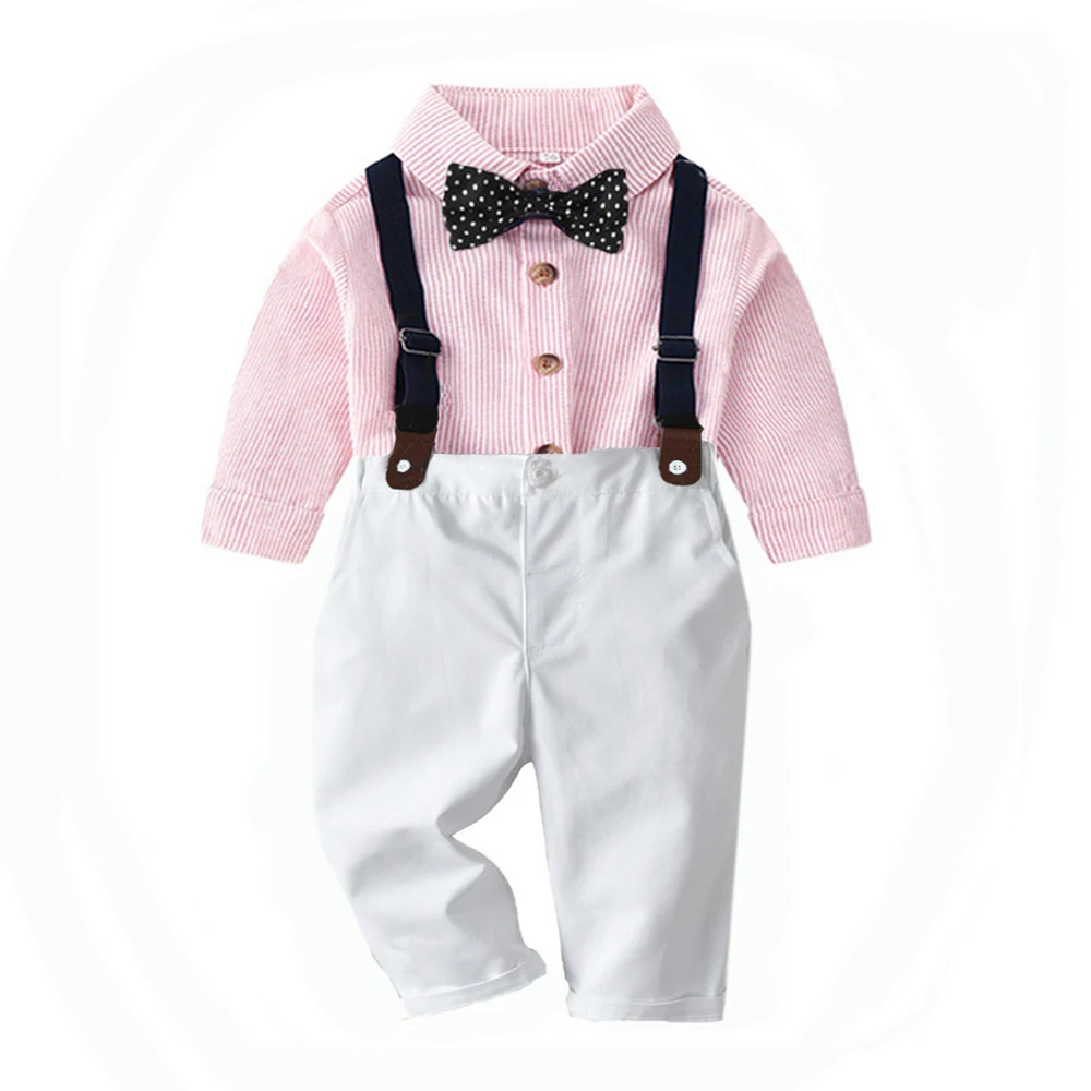 Title 16, Nuevo Traje para Niño Primavera y Otoño, Camisa...