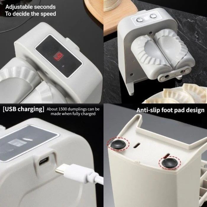 Electric Dumpling Maker Machine Automatic Easy Kitchen Appliance Make Delicious Dumplings Quickly and Effortlessly at Ho — photo 3