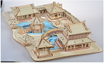Brinquedo Educacional DIY Corte a Laser Jardim de Suzhou Construa seu modelo, explore a cultura chinesa e desfrute da montagem. — foto 4