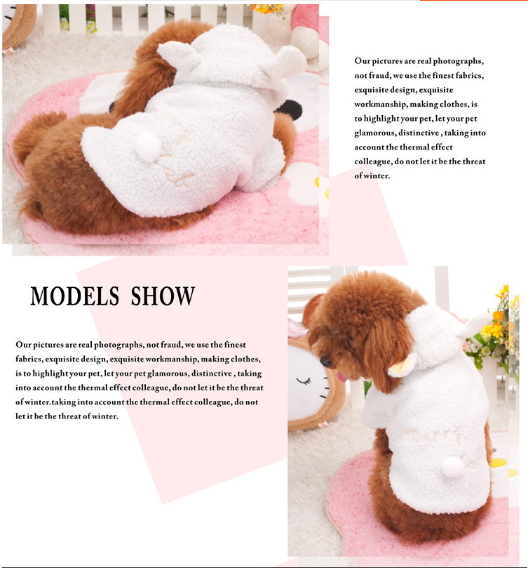 Pet Sheep Costume Dress up your dog or cat as an adorable sheep. Perfect for photos, parties, and safe, comfortable fun — photo 2