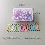 Creative Boxed Bone Paper Clips for stylishly organizing your documents. A fun and unique way to keep your papers in ord — photo 7