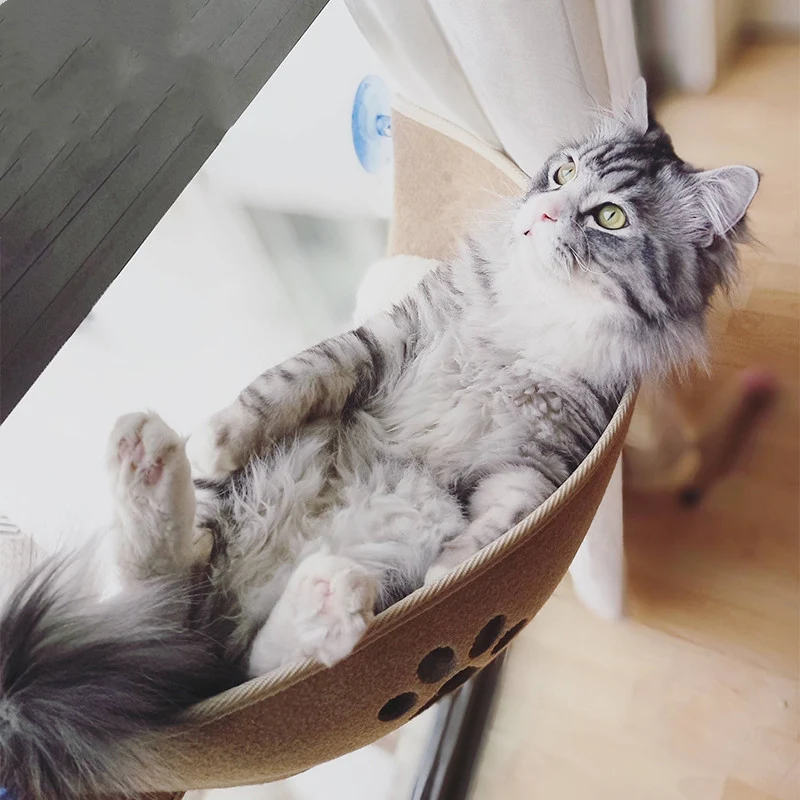 Boat-shaped crescent balcony cat litter for all seasons, providing easy cleaning and a comfortable experience for your c — photo 5