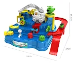 Brinquedo de aventura de carro infantil Pequeno trilho de trem Estimula a criatividade e coordenação motora Ideal para crianças horas de diversão — foto 6