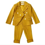 Kinder catwalk pak voor jongens, eenvoudig ontwerp, modieus en comfortabel, ideaal voor speciale gelegenheden, elegante look voor jonge fashionista's. — foto 7