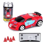 Mini Carro de Controle Remoto Lata Coca Cola de Alta Velocidade. Diversão portátil e rápida com este carrinho compacto e fácil de usar. — foto 3
