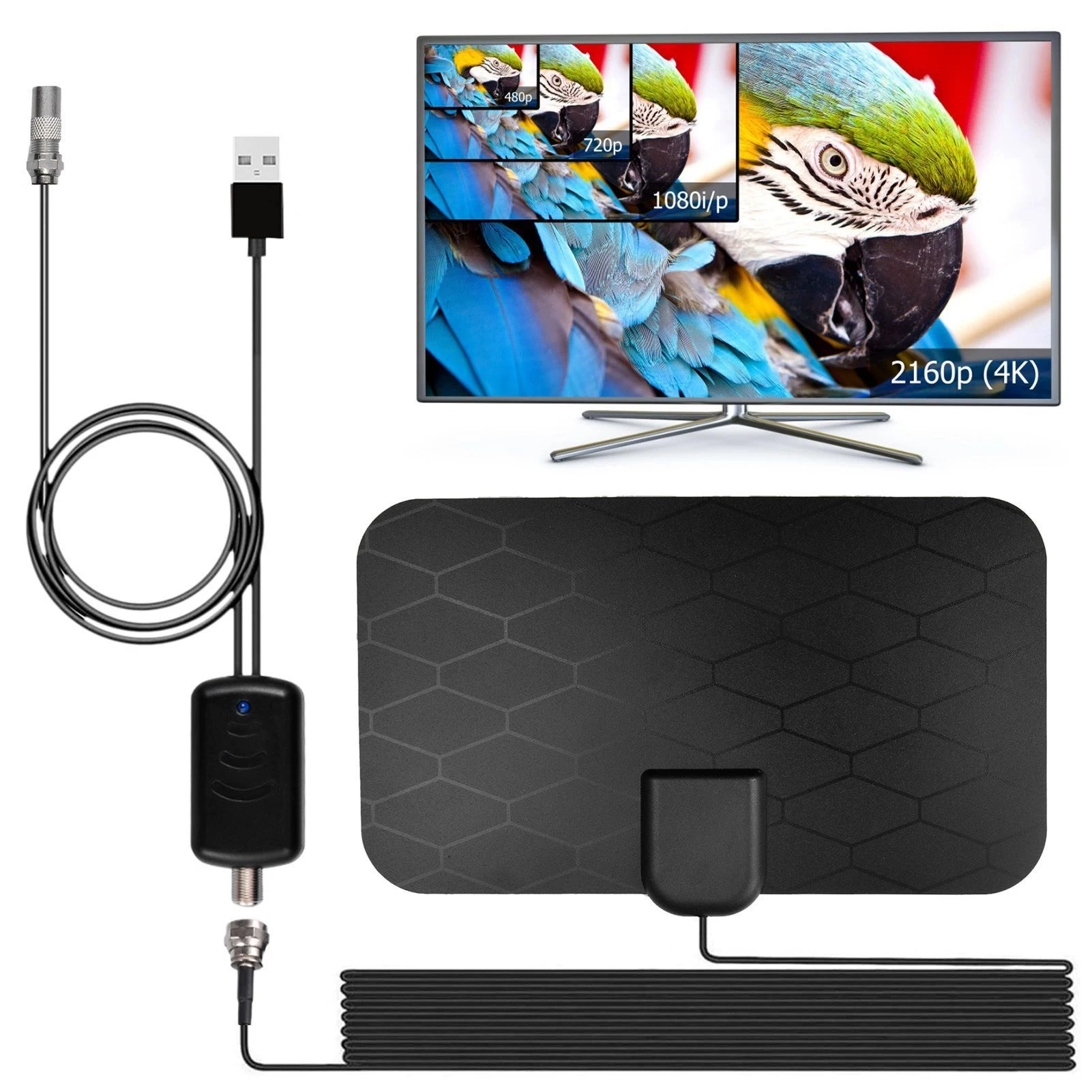 Title 8, HD Indoor Digital Signal Receiver 4K with Free ...