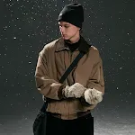 Jaqueta de algodão quente para homem, ideal para o inverno. Conforto e elegância se unem nesta jaqueta de vestir, perfeita para o frio. — foto 1